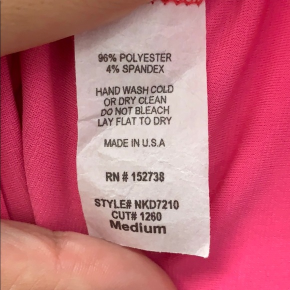 Hot Pink Dress With Colorful Tassels - Picture 5 of 6